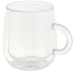 Double wall glass mug 330 ml wholesaler