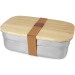 Tite stainless steel lunch box with bamboo lid wholesaler