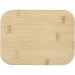 Roby glass lunch box with bamboo lid wholesaler