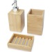 Product thumbnail Hedon 3-piece bamboo bathroom set 0