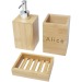 Hedon 3-piece bamboo bathroom set wholesaler