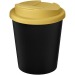 250 ml Americano® Espresso Eco recycled cup with non-spill lid, recycled or organic ecological gadgets promotional