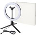 Studio ring light with phone holder and tripod, Cell phone holder and stand, base for smartphone promotional