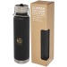 Bouteille isotherme de sport Thor de 750 ml avec isolation par le vide et couche de cuivre, gourde métal promotional
