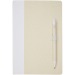Ensemble carnet de notes format A5 et stylo bille, à partir de briques de lait recyclées, Dairy Dream, carnet avec stylo promotional