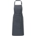 Tablier ajustable Andrea de 240g/m² avec bretelle réglable au cou, tablier promotional