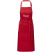 Tablier ajustable Andrea de 240g/m² avec bretelle réglable au cou, tablier promotional