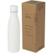 Bouteille isotherme Vasa en acier inoxydable recyclé certifié RCS de 500 ml avec isolation par le vide et couche de cuivre, gourde métal promotional