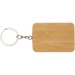 Product thumbnail Reel charging cable 6-in-1 retractable bamboo keyring 3