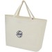 Sac shopping Cannes en tissu recyclé de 200g/m² 10L, Tote bag promotional