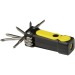 Octo 8-in-1 RCS recycled plastic screwdriver set with torch, screwdriver and cross screwdriver promotional
