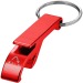 Ouvre-bouteille et canette Tao en aluminium recyclé certifié RCS avec porte-clés, porte-clés lampe promotional