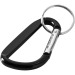 Timor carabiner key ring in recycled aluminium, snap hook promotional