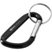 Timor carabiner key ring in recycled aluminium, snap hook promotional