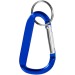 Timor carabiner key ring in recycled aluminium, snap hook promotional