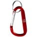 Timor carabiner key ring in recycled aluminium, snap hook promotional
