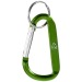 Timor carabiner key ring in recycled aluminium, snap hook promotional