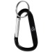 Timor carabiner key ring in recycled aluminium, snap hook promotional