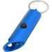 Lumière LED IPX Flare en aluminium recyclé et ouvre-bouteille avec porte-clés, porte-clés lampe promotional