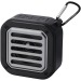 Haut-parleur solaire Bluetooth® Solo de 3 W IPX5 en plastique recyclé certifié RCS avec mousqueton wholesaler