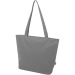 Sac shopping Panama de 20L avec fermeture éclair recyclé certifié GRS, Sac shopping durable promotional