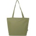 Sac shopping Panama de 20L avec fermeture éclair recyclé certifié GRS, Sac shopping durable promotional