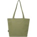 Sac shopping Panama de 20L avec fermeture éclair recyclé certifié GRS, Sac shopping durable promotional