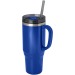 Melbourne 1200 ml RCS certified mug with straw, Isothermal mug promotional