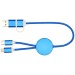 Alasia 5-in-1 Cable made from 30 cm of recycled aluminum and plastic for data syncing and fast charging, charging cable promotional