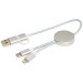 Alasia 5-in-1 Cable made from 30 cm of recycled aluminum and plastic for data syncing and fast charging wholesaler