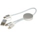 Alasia 5-in-1 Cable made from 30 cm of recycled aluminum and plastic for data syncing and fast charging wholesaler