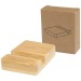 Support téléphone Ebla en bambou, Porte-téléphone portable et support, socle, base pour smartphone promotional