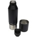 Bouteille isotherme Odessy de 600 ml en acier inoxydable recyclé RCS avec gobelet de 300 ml, bouteille isotherme  promotional