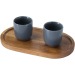 Plateau de service Edge en acacia wholesaler