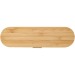 Ensemble de couverts Runa avec couvercle en bambou, paille promotional