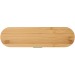 Ensemble de couverts Runa avec couvercle en bambou, paille promotional