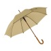 Product thumbnail Automatic wooden umbrella with swan neck handle 3
