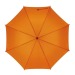 Automatic wooden umbrella with swan neck handle, standard umbrella promotional