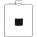 Set flasque et 4 gobelets, flasque promotional