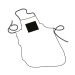 Thin apron 100% cotton, apron promotional