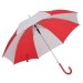 Product thumbnail Automatic bicolour umbrella with rounded handle 3