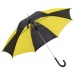Automatic bicolour umbrella with rounded handle wholesaler