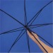Automatic bicolour umbrella with rounded handle wholesaler
