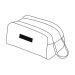 Tricolour toilet bag, toiletry kit promotional