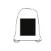 Town backpack with 2 cords, Gym bag promotional