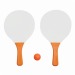 Beach Snowshoes, beach rackets or beach tennis promotional