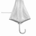 Transparent bell umbrella with swan neck handle, bell umbrella promotional