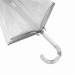 Transparent bell umbrella with swan neck handle wholesaler