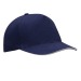 5-panel cap with contrasting sandwich wholesaler