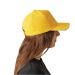 5-panel cap with contrasting sandwich wholesaler